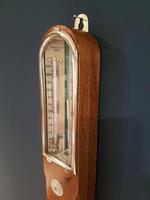 Antique Polished Oak Miner's Stick Barometer (7 of 9) Antique Polished Oak Miner's Stick Barometer (7 of 9)