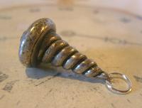Vintage Pocket Watch Chain Fob 1950 Big Silver Nickel Victorian Revival Fob (2 of 7) Vintage Pocket Watch Chain Fob 1950 Big Silver Nickel Victorian Revival Fob (2 of 7)