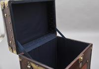Pair of Early 20th Century ex Army Leather Bound ex Army Trunks (3 of 10) Pair of Early 20th Century ex Army Leather Bound ex Army Trunks (3 of 10)