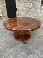 English Regency Rosewood Round Centre Table (6 of 7) English Regency Rosewood Round Centre Table (6 of 7)