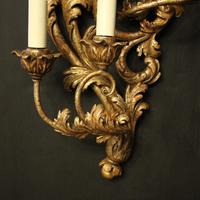 Florentine Silver Giltwood Antique Wall Lights (5 of 10) Florentine Silver Giltwood Antique Wall Lights (5 of 10)