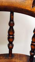 Victorian Smokers Bow or Captains Chair, Elm / Beech - Large Seat, Wide Arms (7 of 13) Victorian Smokers Bow or Captains Chair, Elm / Beech - Large Seat, Wide Arms (7 of 13)