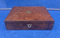Victorian Burr Walnut Writing Box c.1870 (5 of 14) Victorian Burr Walnut Writing Box c.1870 (5 of 14)