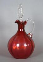 Victorian Hand Blown Cranberry Glass Decanter (3 of 5) Victorian Hand Blown Cranberry Glass Decanter (3 of 5)