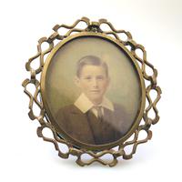 Attractive Portrait Miniature in a Quality Arts & Crafts Frame 19th Century (2 of 6) Attractive Portrait Miniature in a Quality Arts & Crafts Frame 19th Century (2 of 6)