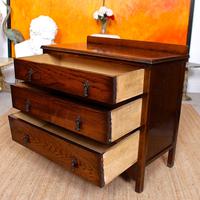 Oak Chest of Drawers Solid Wild Oak c.1920 (8 of 13) Oak Chest of Drawers Solid Wild Oak c.1920 (8 of 13)
