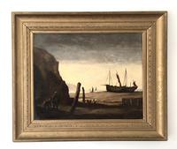 Cornish Marine Seascape Fishing Boats 19th Century Oil Paintings (5 of 8) Cornish Marine Seascape Fishing Boats 19th Century Oil Paintings (5 of 8)
