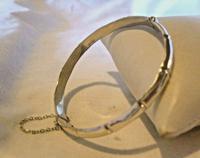 Vintage Sterling Silver Bamboo Bangle Ornate Silver Bracelet 7 1/4" Length (6 of 12) Vintage Sterling Silver Bamboo Bangle Ornate Silver Bracelet 7 1/4" Length (6 of 12)