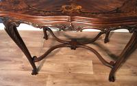 Quality Inlaid Walnut Occasional Table (11 of 18) Quality Inlaid Walnut Occasional Table (11 of 18)