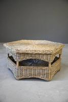 Large Natural Wicker Coffee Table (5 of 12) Large Natural Wicker Coffee Table (5 of 12)