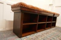 Long Mahogany Chesterfield Hall Seat Shoe Tidy (6 of 8) Long Mahogany Chesterfield Hall Seat Shoe Tidy (6 of 8)