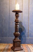 Pair of Tall Cast Iron Pricket Candlesticks (3 of 9) Pair of Tall Cast Iron Pricket Candlesticks (3 of 9)
