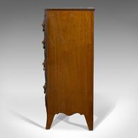 Antique Bow Front Chest of Drawers, English, Mahogany, Tallboy, Victorian, 1870 (3 of 12) Antique Bow Front Chest of Drawers, English, Mahogany, Tallboy, Victorian, 1870 (3 of 12)