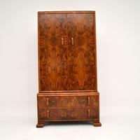 1930’s Art Deco Burr Walnut Tallboy Wardrobe (2 of 11) 1930’s Art Deco Burr Walnut Tallboy Wardrobe (2 of 11)