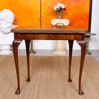 Writing Card Table Burl Walnut Circular Folding Desk (4 of 12) Writing Card Table Burl Walnut Circular Folding Desk (4 of 12)