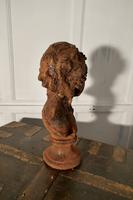 Weathered Iron Bust of a Woman (3 of 4) Weathered Iron Bust of a Woman (3 of 4)