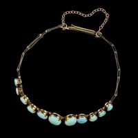 Antique Victorian Opal Bracelet 15ct Gold c.1900 (5 of 8) Antique Victorian Opal Bracelet 15ct Gold c.1900 (5 of 8)