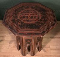 Decorative Burmese chai or tea table (4 of 8) Decorative Burmese chai or tea table (4 of 8)