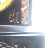 Antique French 8-day Slate Marble Mantle Clock – Victorian Striking Mantel Clock (9 of 12) Antique French 8-day Slate Marble Mantle Clock – Victorian Striking Mantel Clock (9 of 12)
