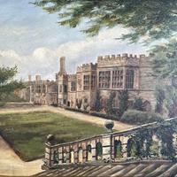 Antique Oil Painting Study of Haddon Hall Derbyshire Signed A E Richmond 1882 (4 of 9) Antique Oil Painting Study of Haddon Hall Derbyshire Signed A E Richmond 1882 (4 of 9)