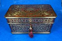 Victorian French Tortoiseshell Twin Canister Tea Caddy (4 of 17) Victorian French Tortoiseshell Twin Canister Tea Caddy (4 of 17)