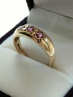 Vintage 9ct Ruby Gypsy Ring (8 of 10) Vintage 9ct Ruby Gypsy Ring (8 of 10)