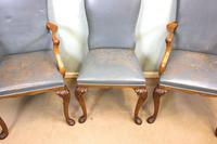 Set of Six Antique Queen Anne Style Walnut Dining Chairs (13 of 15) Set of Six Antique Queen Anne Style Walnut Dining Chairs (13 of 15)
