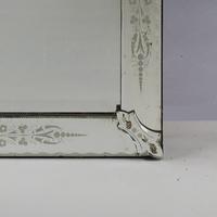 Large Italian Venetian Glass Overmantle Mirror (6 of 8) Large Italian Venetian Glass Overmantle Mirror (6 of 8)