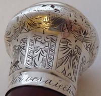 Victorian 1888 Walking Stick Cane Solid Silver Pommel Malacca Shaft Welsh (7 of 8) Victorian 1888 Walking Stick Cane Solid Silver Pommel Malacca Shaft Welsh (7 of 8)