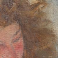 Hugo Ziegler, Study Of An Angel, Oil Painting (4 of 7) Hugo Ziegler, Study Of An Angel, Oil Painting (4 of 7)