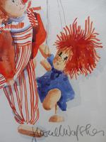 Watercolour The Puppets listed Irish artist Judith Caulfield Walsh (7 of 10) Watercolour The Puppets listed Irish artist Judith Caulfield Walsh (7 of 10)
