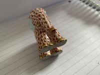 Herend Porcelain Elephent Figurine in Rust Fishnet Design with 24ct Gold Detail (6 of 7) Herend Porcelain Elephent Figurine in Rust Fishnet Design with 24ct Gold Detail (6 of 7)