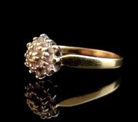 Vintage Diamond Cluster Ring, 18ct Gold (8 of 8) Vintage Diamond Cluster Ring, 18ct Gold (8 of 8)