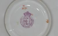 Royal Worcester Hand Painted Blush Ivory Miniature Cup and Saucer 1898 (6 of 6) Royal Worcester Hand Painted Blush Ivory Miniature Cup and Saucer 1898 (6 of 6)