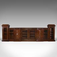 Huge, 15 Foot Antique Glazed Bookcase, English, Mahogany, Victorian c.1880 (2 of 12) Huge, 15 Foot Antique Glazed Bookcase, English, Mahogany, Victorian c.1880 (2 of 12)