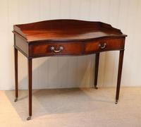 Mahogany Serpentine Front Side Table (3 of 10) Mahogany Serpentine Front Side Table (3 of 10)