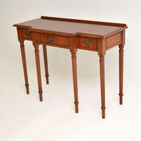 Antique Georgian Style Mahogany Console Table (9 of 10) Antique Georgian Style Mahogany Console Table (9 of 10)