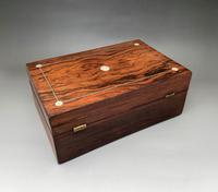 Lovely Victorian Mother-of-pearl Inlay Jewel Box (3 of 5) Lovely Victorian Mother-of-pearl Inlay Jewel Box (3 of 5)