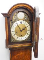 20th Century Longcase Clock Fine Musical Grandfather Clock Silver & Brass Dial c.1900 (9 of 12) 20th Century Longcase Clock Fine Musical Grandfather Clock Silver & Brass Dial c.1900 (9 of 12)