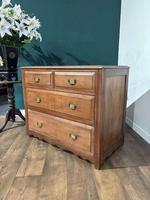 Edwardian Four Drawer Satinwood Chest