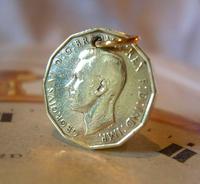 Vintage Pocket Watch Chain Fob 1940 WW2 King George V1 Threpenny Bit Coin Fob (2 of 7) Vintage Pocket Watch Chain Fob 1940 WW2 King George V1 Threpenny Bit Coin Fob (2 of 7)