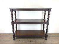 Antique Victorian Carved Oak Three Tier Display Shelves (2 of 10) Antique Victorian Carved Oak Three Tier Display Shelves (2 of 10)