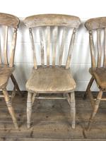 Set of Four Antique Farmhouse Kitchen Chairs (8 of 14) Set of Four Antique Farmhouse Kitchen Chairs (8 of 14)