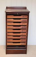 Mahogany Tambour Front Filing Cabinet (2 of 10) Mahogany Tambour Front Filing Cabinet (2 of 10)