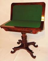 American Regency mahogany card table (4 of 9) American Regency mahogany card table (4 of 9)