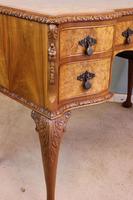 Antique Serpentine Shaped Burr Walnut Side Table (9 of 13) Antique Serpentine Shaped Burr Walnut Side Table (9 of 13)
