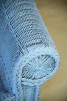 Blue Wicker Sofa (3 of 10) Blue Wicker Sofa (3 of 10)