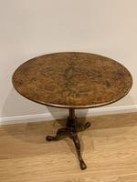 Victorian Walnut Tripod Table (10 of 10) Victorian Walnut Tripod Table (10 of 10)
