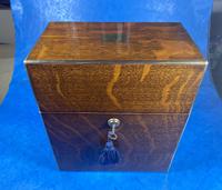 Victorian Brassbound Oak Decanter Box (7 of 20) Victorian Brassbound Oak Decanter Box (7 of 20)
