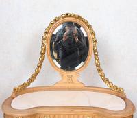Neoclassical Marble Dressing Table Gilt Mirrored Vanity Satinwood (5 of 14) Neoclassical Marble Dressing Table Gilt Mirrored Vanity Satinwood (5 of 14)